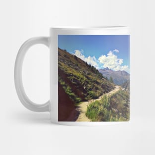 Hiking in Switzerland Mug